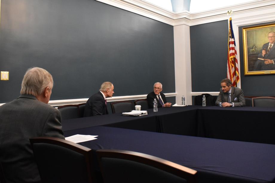 DURBIN MEETS WITH INTERNATIONAL ATOMIC ENERGY AGENCY DIRECTOR