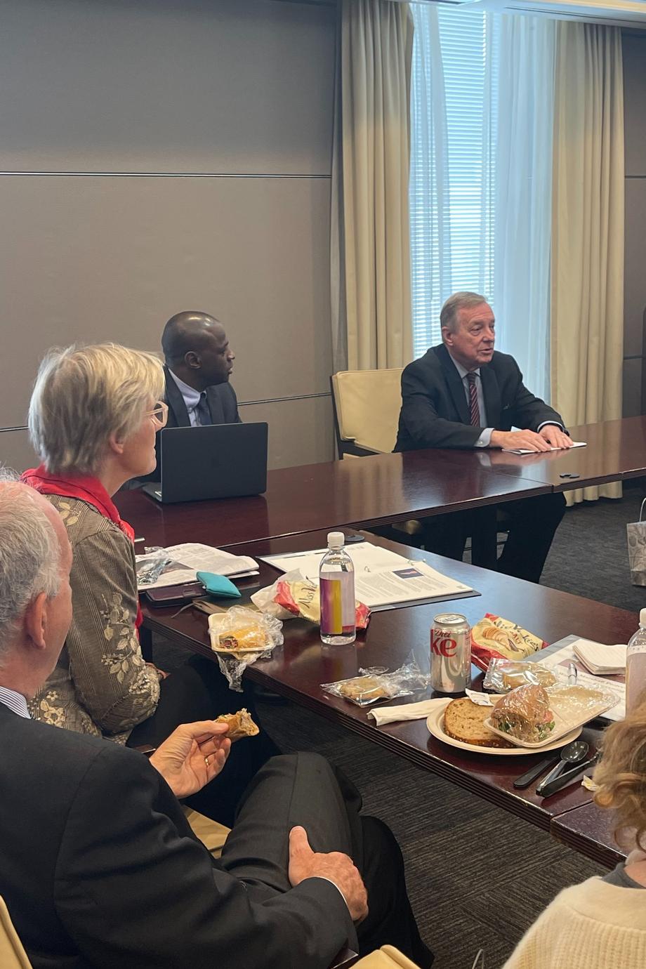 DURBIN DISCUSSES CRIMINAL JUSTICE REFORM PRIORITIES WITH THE MARSHALL PROJECT