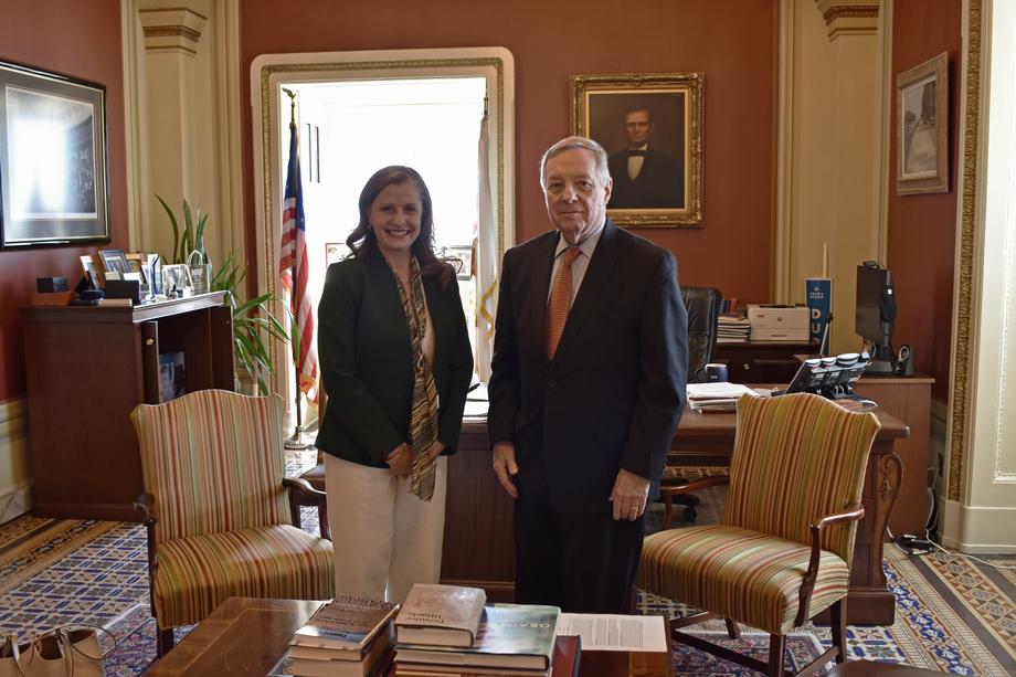 DURBIN MEETS WITH U.S. CITIZENSHIP AND IMMIGRATION SERVICES DIRECTOR JADDOU