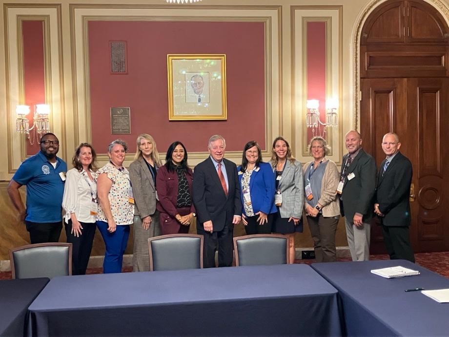 DURBIN TALKS YOUTH MENTAL HEALTH, EDUCATON FUNDING WITH ILLINOIS ASSOCIATION OF SCHOOL BOARDS