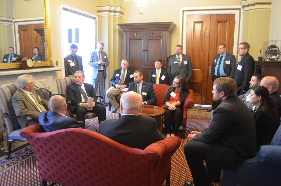 Durbin Meets With The Illinois Farm Bureau