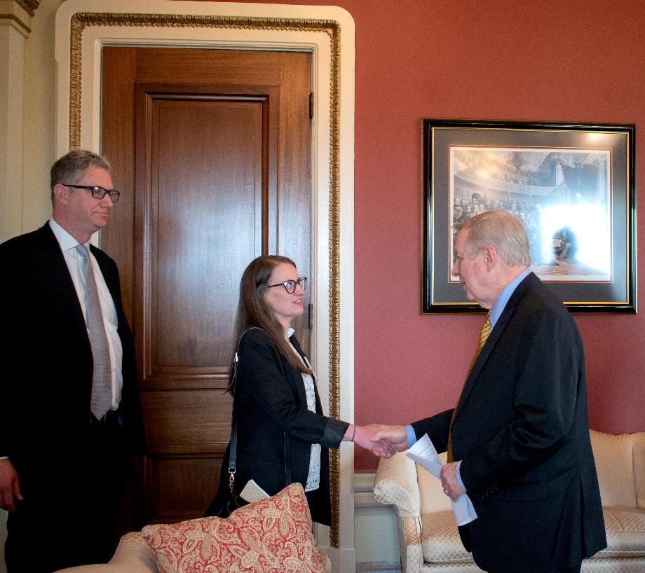 DURBIN DISCUSSES CREDIT CARD COMPETITION ACT WITH NATIONAL RETAIL FEDERATION