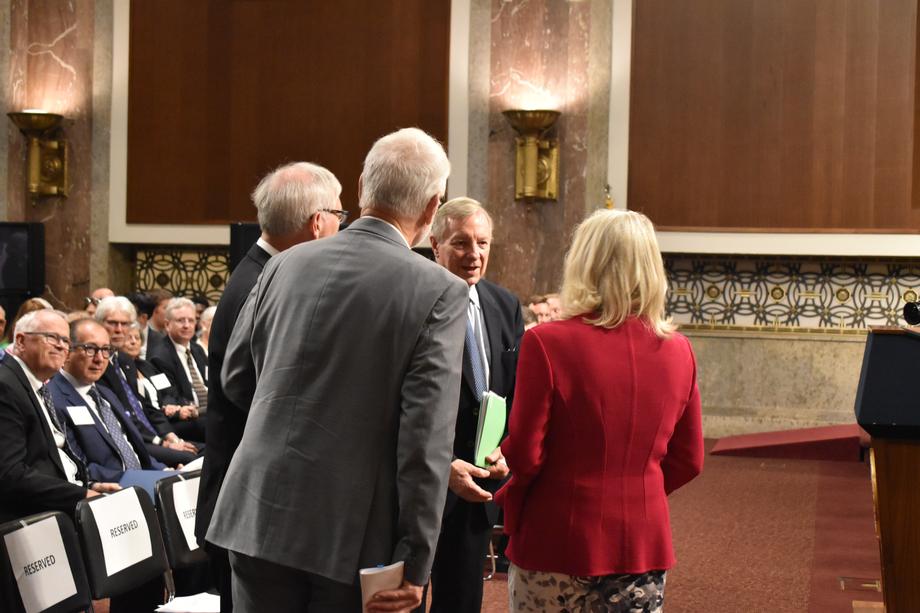 DURBIN DELIVERS REMARKS HONORING FORMER CONGRESSWOMAN LIZ CHENEY AS SHE RECEIVES PAUL H. DOUGLAS AWARD FOR ETHICS IN GOVERNMENT