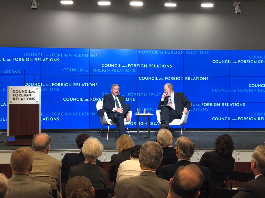 Durbin Discusses The Importance Of Continued U.S. Global Engagement At Council On Foreign Relations