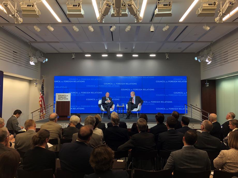 Durbin Discusses The Importance Of Continued U.S. Global Engagement At Council On Foreign Relations