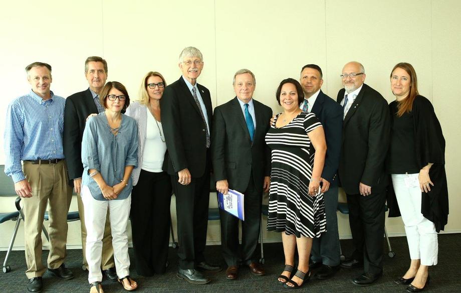 August 31, 2016 – Senator Durbin and Dr. Collins met with experts and families at Lurie Children’s Hospital to discuss pediatric cancer research