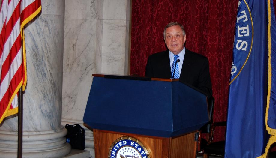 September 16, 2015 - I spoke at the reception for the Rally for Medical Research.