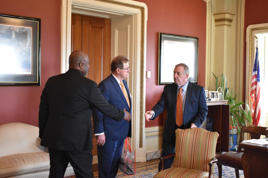 DURBIN MEETS WITH ILLINOIS BROADCASTERS ASSOCIATION