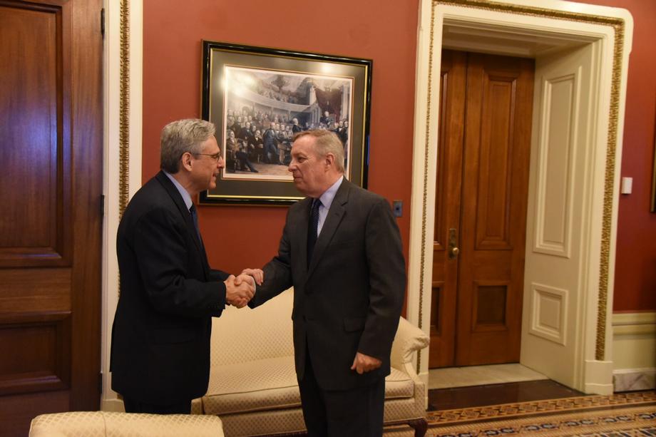 Meeting with Supreme Court Nominee Judge Merrick Garland