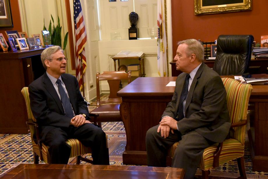 Meeting with Supreme Court Nominee Judge Merrick Garland