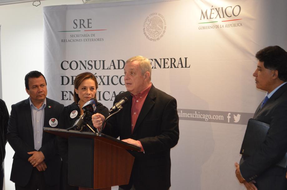 March 19, 2016 - I spoke at a naturalization workshop at the Consulate General of Mexico where qualified residents received information on how to become U.S. citizens