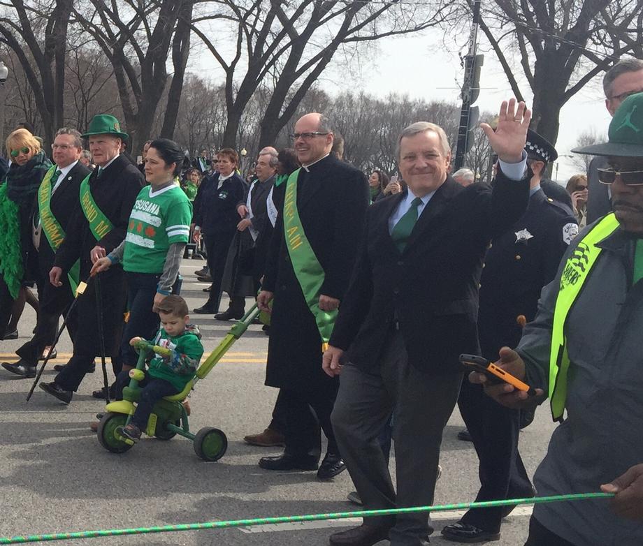 March 12, 2016 - I marched in Chicago's annual St. Patrick's Day parade