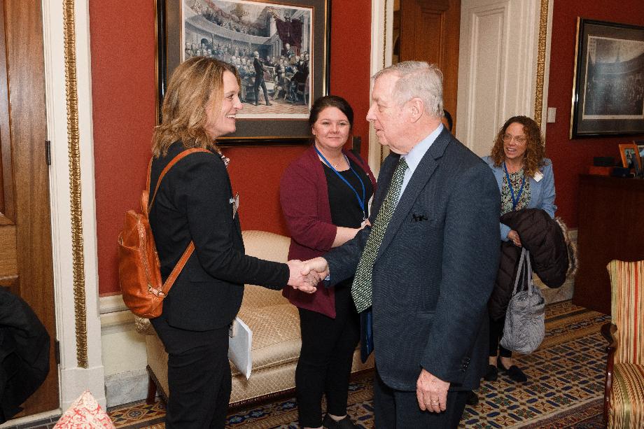 DURBIN MEETS WITH RURAL HEALTH CARE PROVIDERS