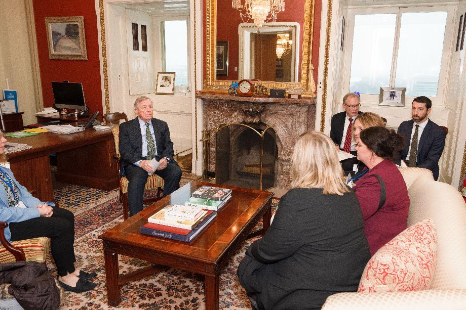 DURBIN MEETS WITH RURAL HEALTH CARE PROVIDERS