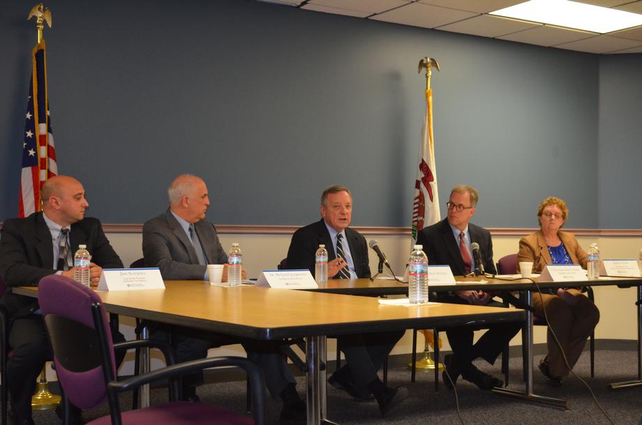 May 6, 2016 - I met with DuPage County officials in Wheaton to discuss efforts to combat the opioid and heroin epidemic