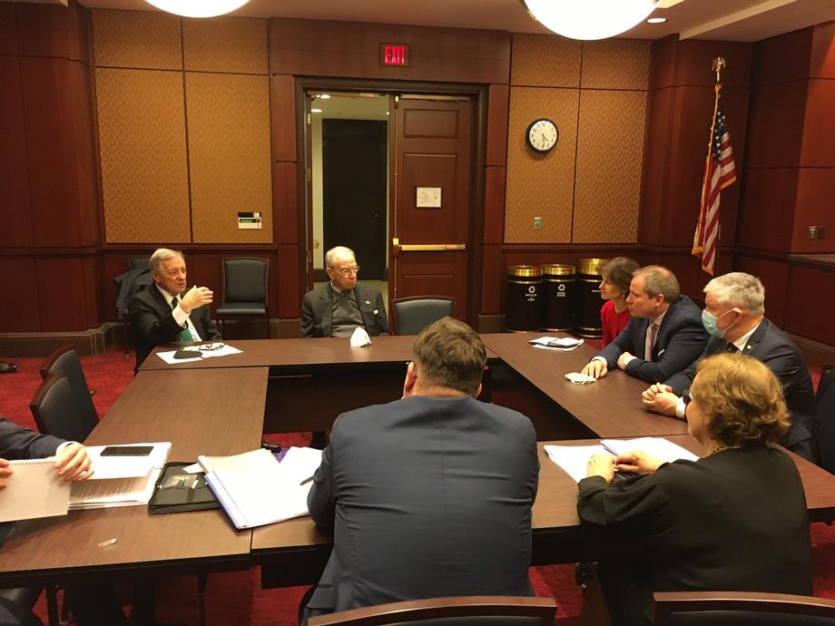 DURBIN, GRASSLEY MEET WITH LITHUANIAN DELEGATION TO DISCUSS RUSSIAN AGGRESSION TOWARD BALTIC STATES