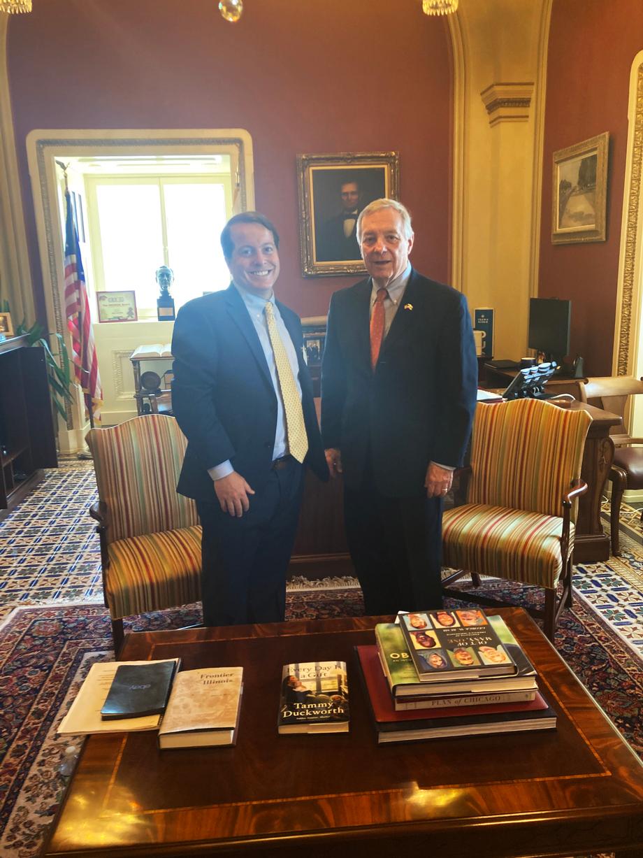 DURBIN MEETS WITH eBAY CEO TO DISCUSS INFORM CONSUMERS ACT