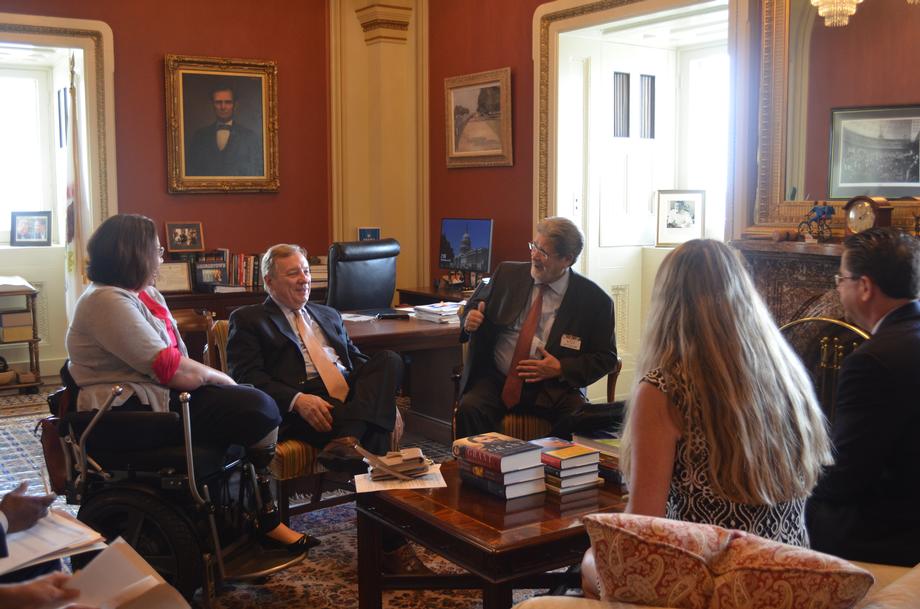 Durbin and Duckworth Meet With State Board of Elections Chairman Chuck Scholz