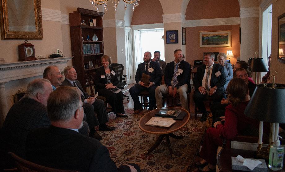 DURBIN MEETS WITH ILLINOIS FARM BUREAU