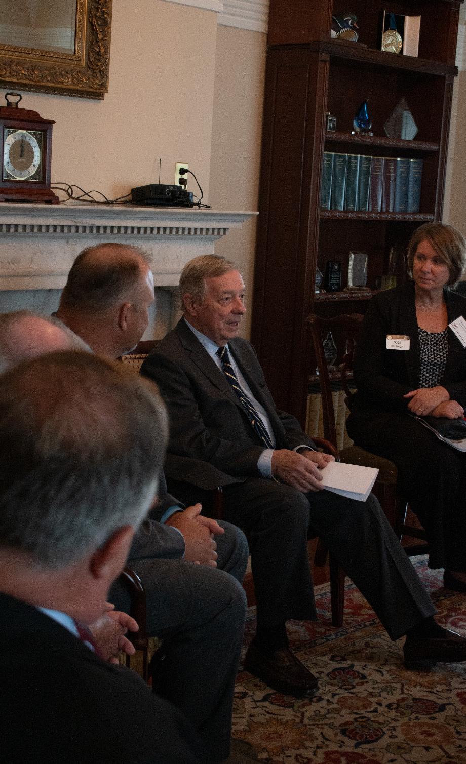 DURBIN MEETS WITH ILLINOIS FARM BUREAU