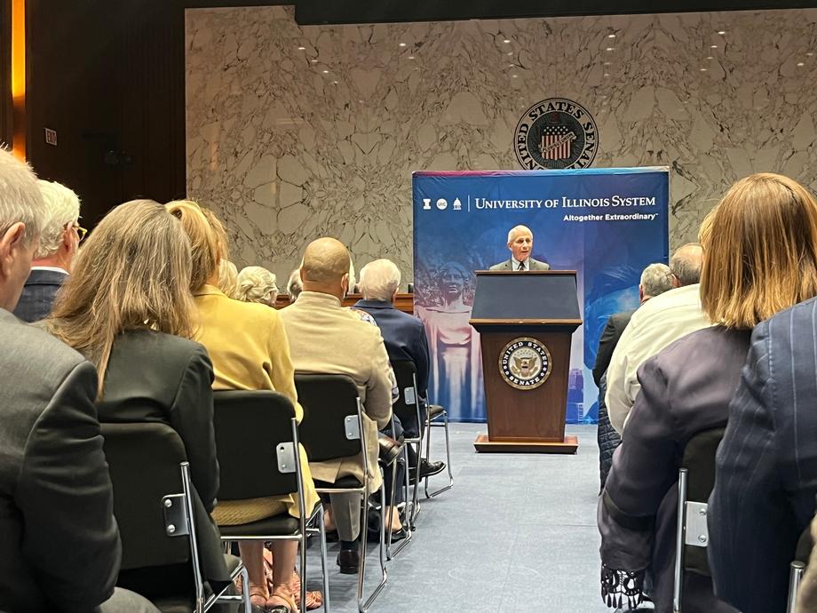 DURBIN DELIVERS REMARKS HONORING DR. FAUCI AS HE RECEIVES THE SENATOR PAUL H. DOUGLAS AWARD FOR ETHICS IN GOVERNMENT