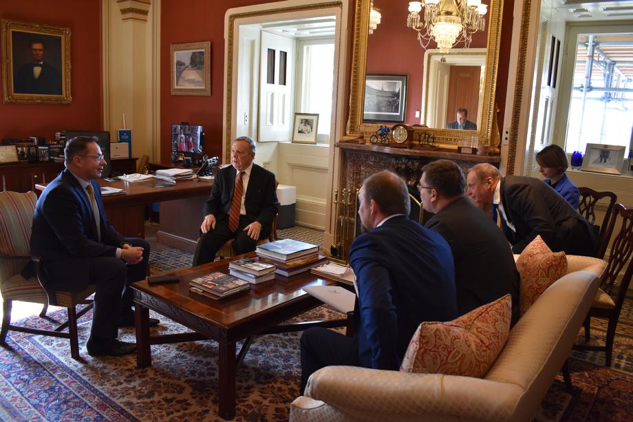 DURBIN MEETS WITH MEMBERS OF LITHUANIA’S PARLIAMENT