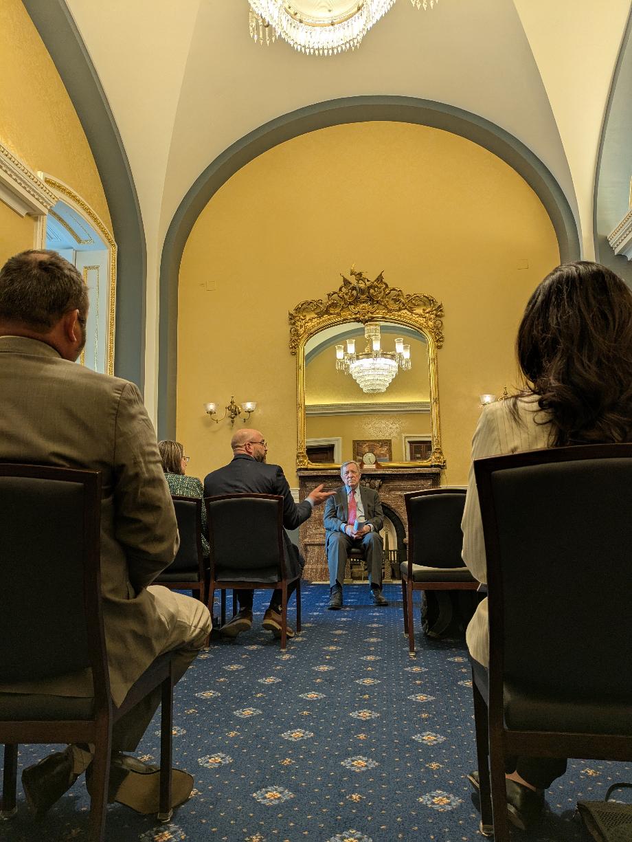 DURBIN MEETS WITH ILLINIOS FARM BUREAU IN WASHINGTON