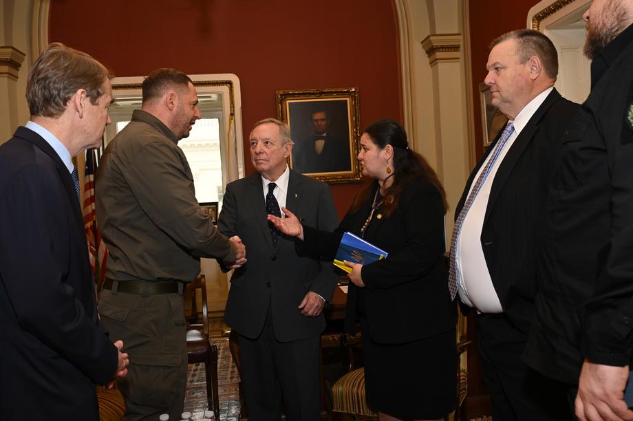 DURBIN, TESTER, BENNET, KLOBUCHAR MEET WITH UKRAINE’S SPEAKER OF THE PARLIAMENT