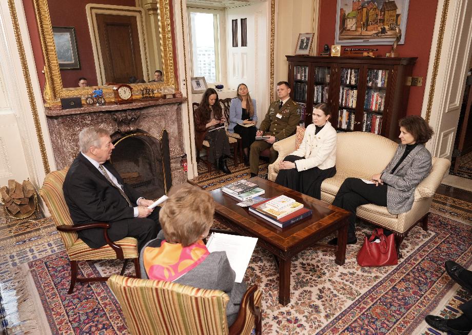 DURBIN, SHAHEEN HOST LITHUANIAN MINISTER OF DEFENSE TO DISCUSS INCREASED RUSSIAN AGGRESSION TOWARD THE BALTIC REGION