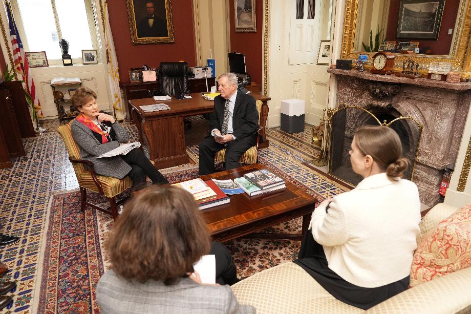 DURBIN, SHAHEEN HOST LITHUANIAN MINISTER OF DEFENSE TO DISCUSS INCREASED RUSSIAN AGGRESSION TOWARD THE BALTIC REGION