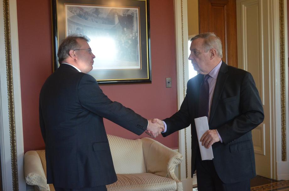 DURBIN MEETS WITH ARCELORMITTAL USA CEO ABOUT POLLUTION VIOLATIONS AT BURNS HARBOR FACILITY