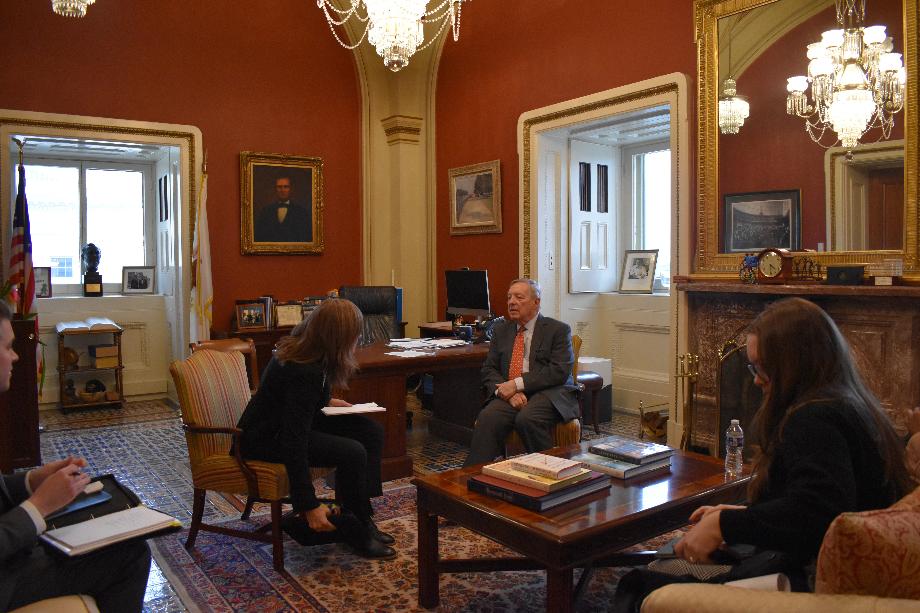 DURBIN MEETS WITH GOVERNOR PRITZKER’S APPOINTEE TO LEAD ILLINOIS DEPARTMENT OF TRANSPORTATION