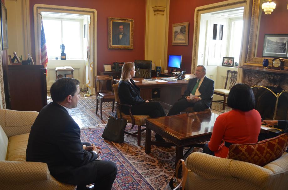 Sen. Dick Durbin (D-IL) sat down with the Chicago Medical Society to discuss healthcare issues in Illinois. 