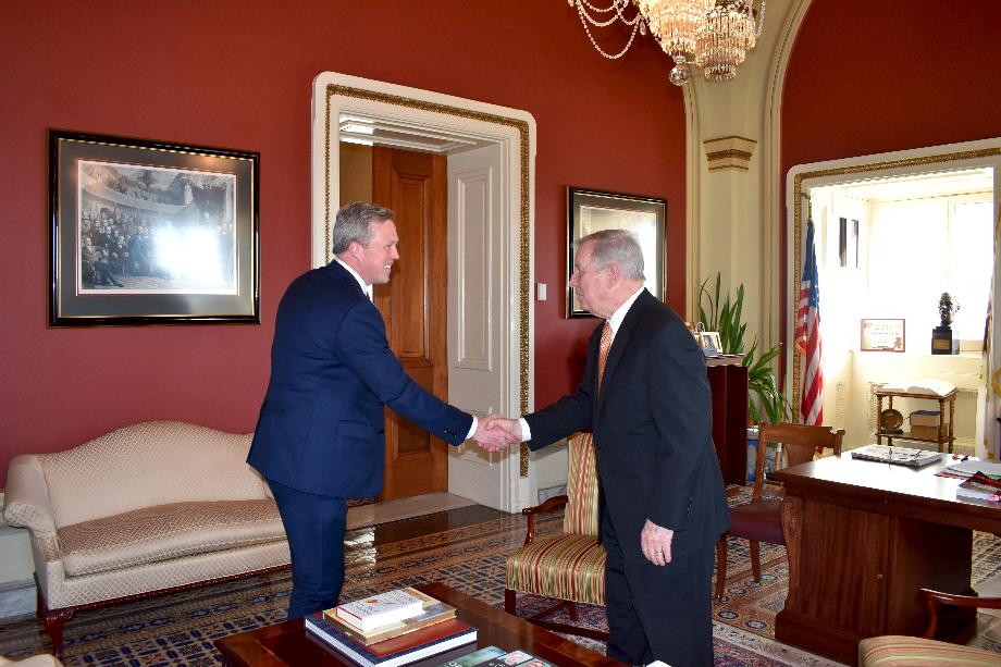 DURBIN MEETS WITH DAN DRISCOLL, NOMINEE FOR SECRETARY OF THE ARMY