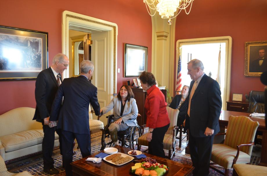 Illinois Delegation Coffee With Chicago Mayor Rahm Emanuel 