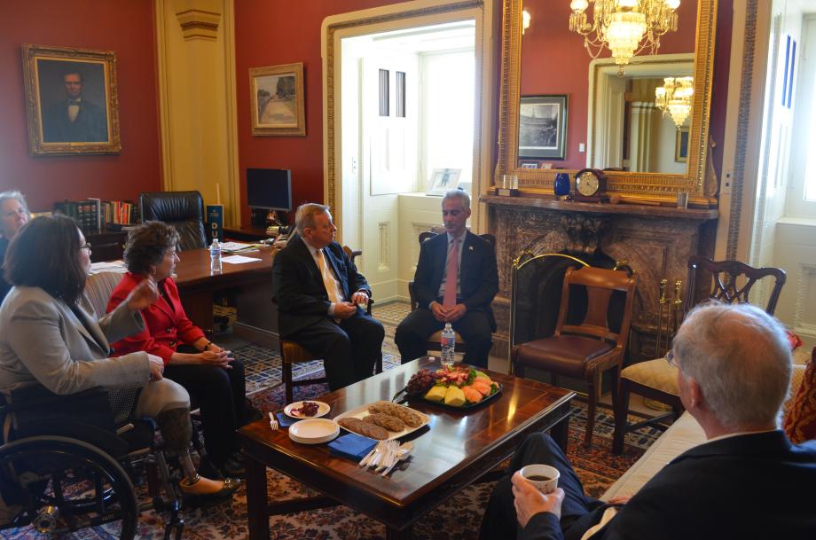 Illinois Delegation Coffee With Chicago Mayor Rahm Emanuel 