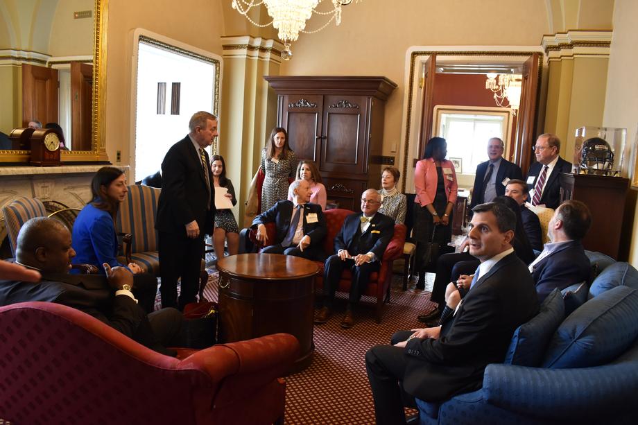 DURBIN MEETS WITH REPRESENTATIVES FROM THE ILLINOIS STATE BAR ASSOCIATION, CHICAGO BAR ASSOCIATION