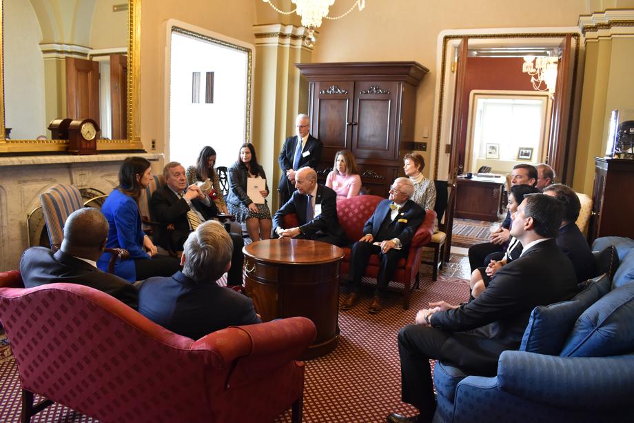 DURBIN MEETS WITH REPRESENTATIVES FROM THE ILLINOIS STATE BAR ASSOCIATION, CHICAGO BAR ASSOCIATION