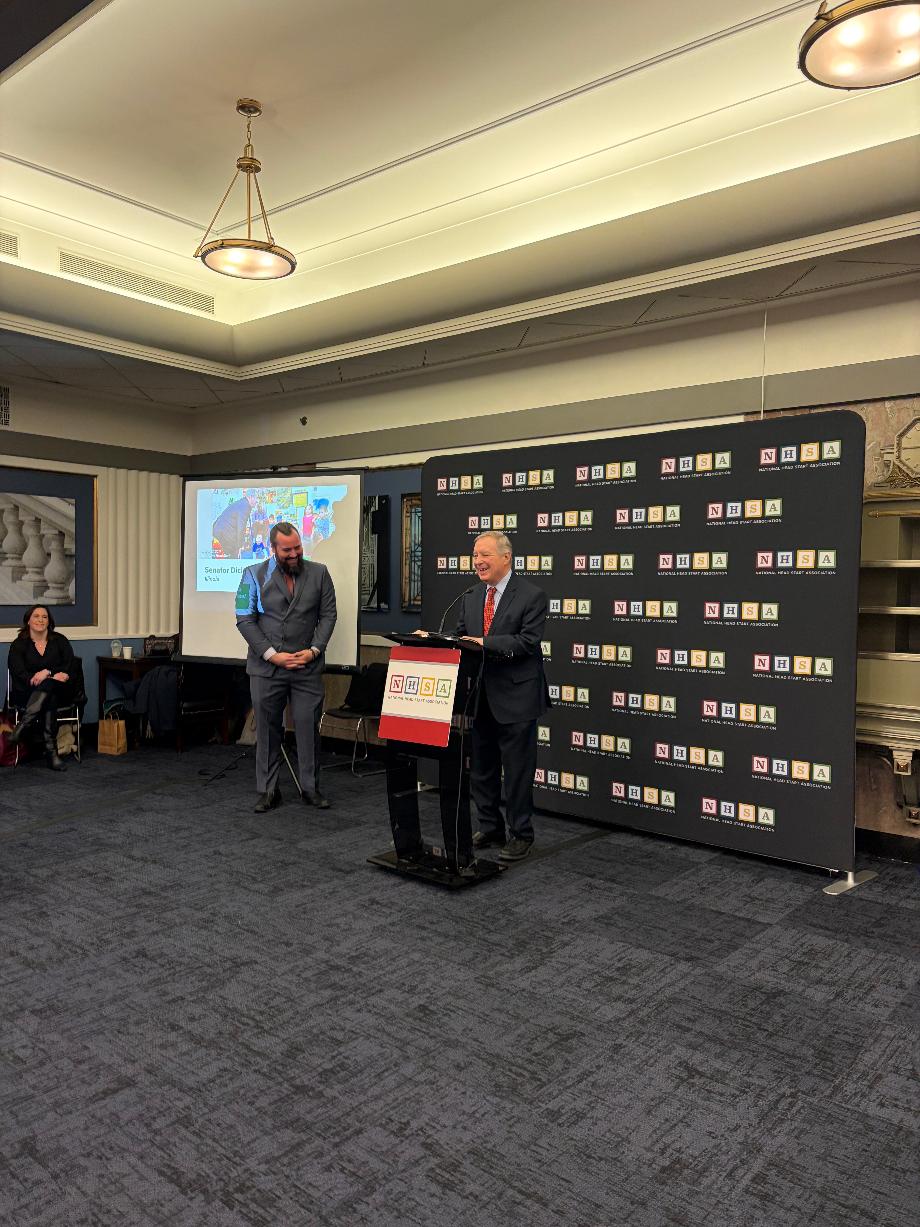 DURBIN DELIVERS REMARKS AS HE IS PRESENTED NATIONAL HEAD START ASSOCIATION LIFETIME ACHIEVEMENT AWARD