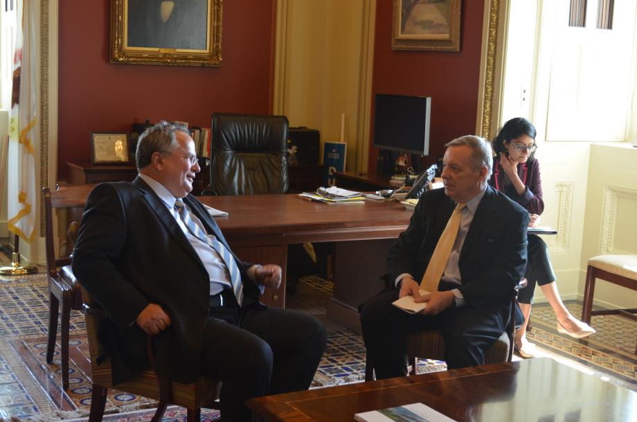 Greek Foreign Minister Nikos Kotzias 