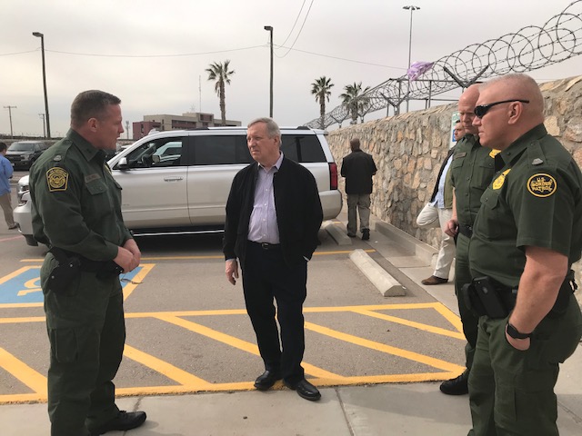 Durbin Tours Southwest Border In El Paso