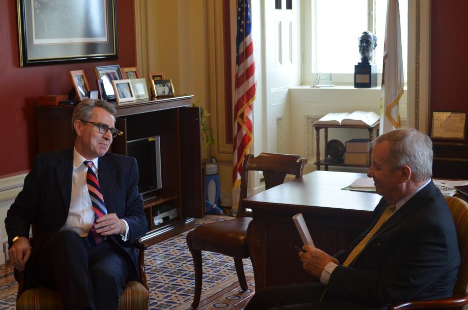 July 14, 2015 - I met with the U.S. Ambassador to Ukraine, Geoffrey Pyatt
