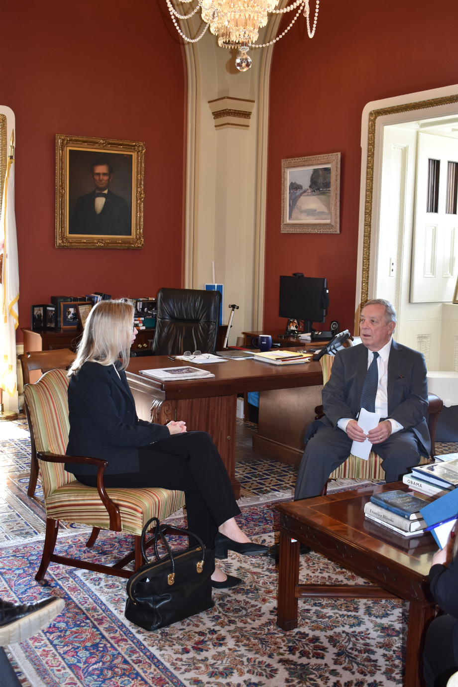 DURBIN MEETS WITH PRESIDENT BIDEN’S NOMINEE TO BE THE U.S. AMBASSADOR TO LITHUANIA