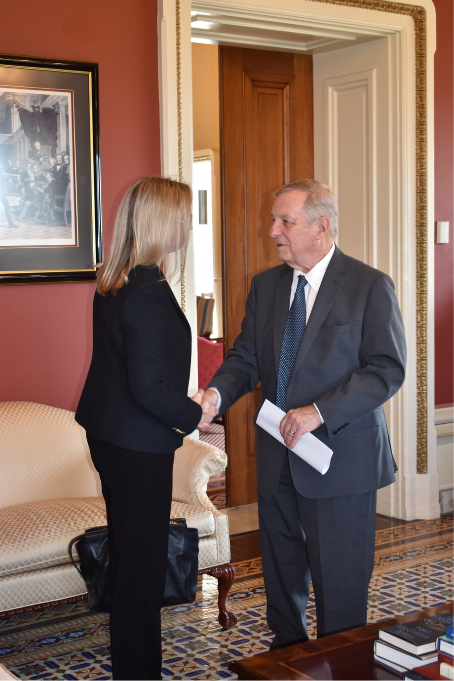 DURBIN MEETS WITH PRESIDENT BIDEN’S NOMINEE TO BE THE U.S. AMBASSADOR TO LITHUANIA