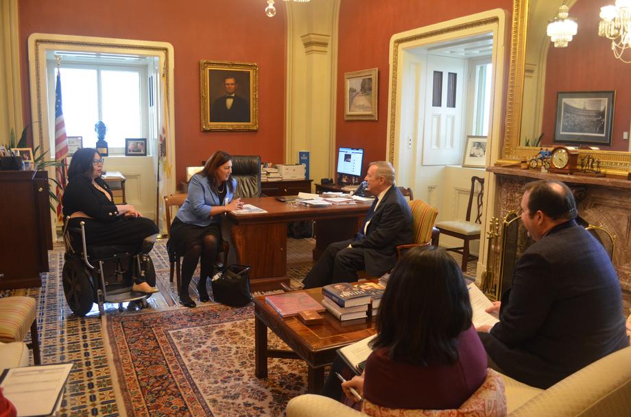 Durbin, Duckworth Meet With Illinois Director Of Veterans Affairs