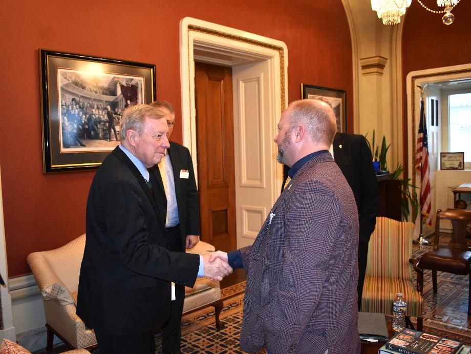 DURBIN MEETS WITH ILLINOIS FARM BUREAU LEADERSHIP