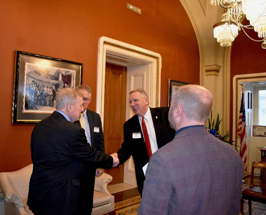 DURBIN MEETS WITH ILLINOIS FARM BUREAU LEADERSHIP