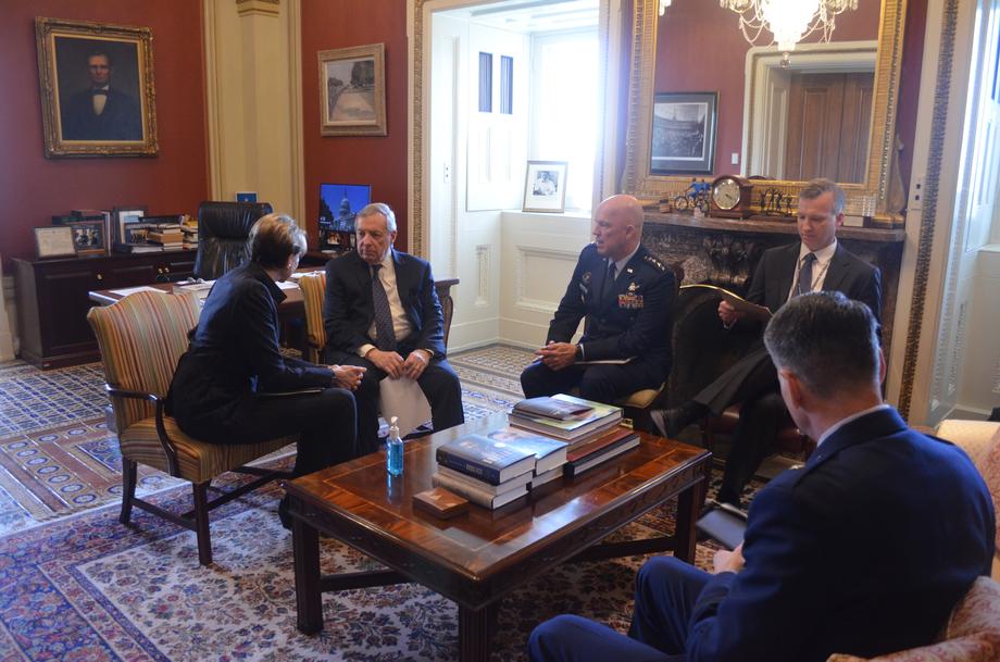 Durbin Discusses Detection Of PFAS Near Scott Air Force Base With Secretary Of The Air Force